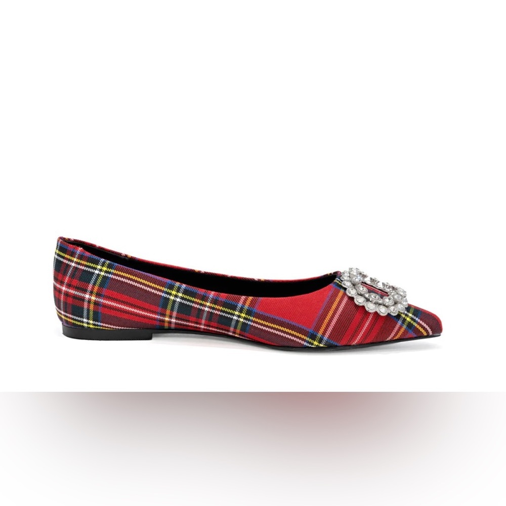 Plaid Flats